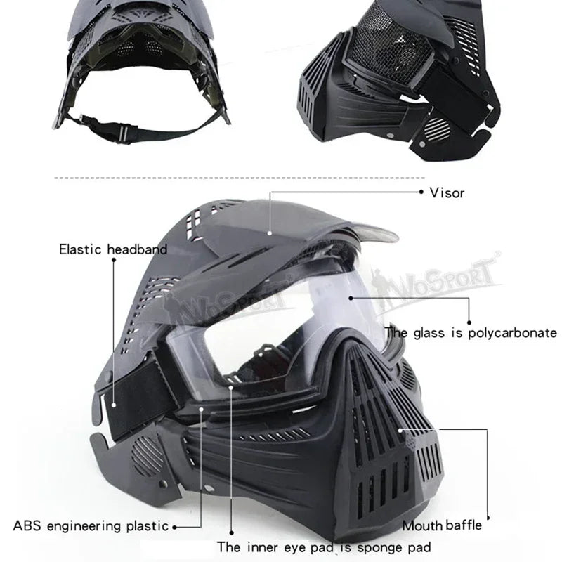 Protezione di Sicurezza per Paintball
